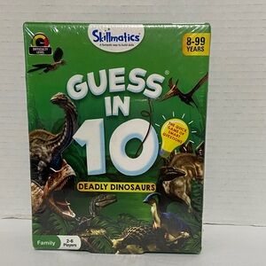 Guess in 10 Deadly Dinosaurs Game - Green
